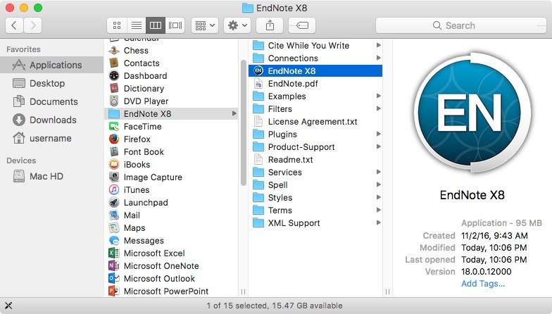 Download endnote mac